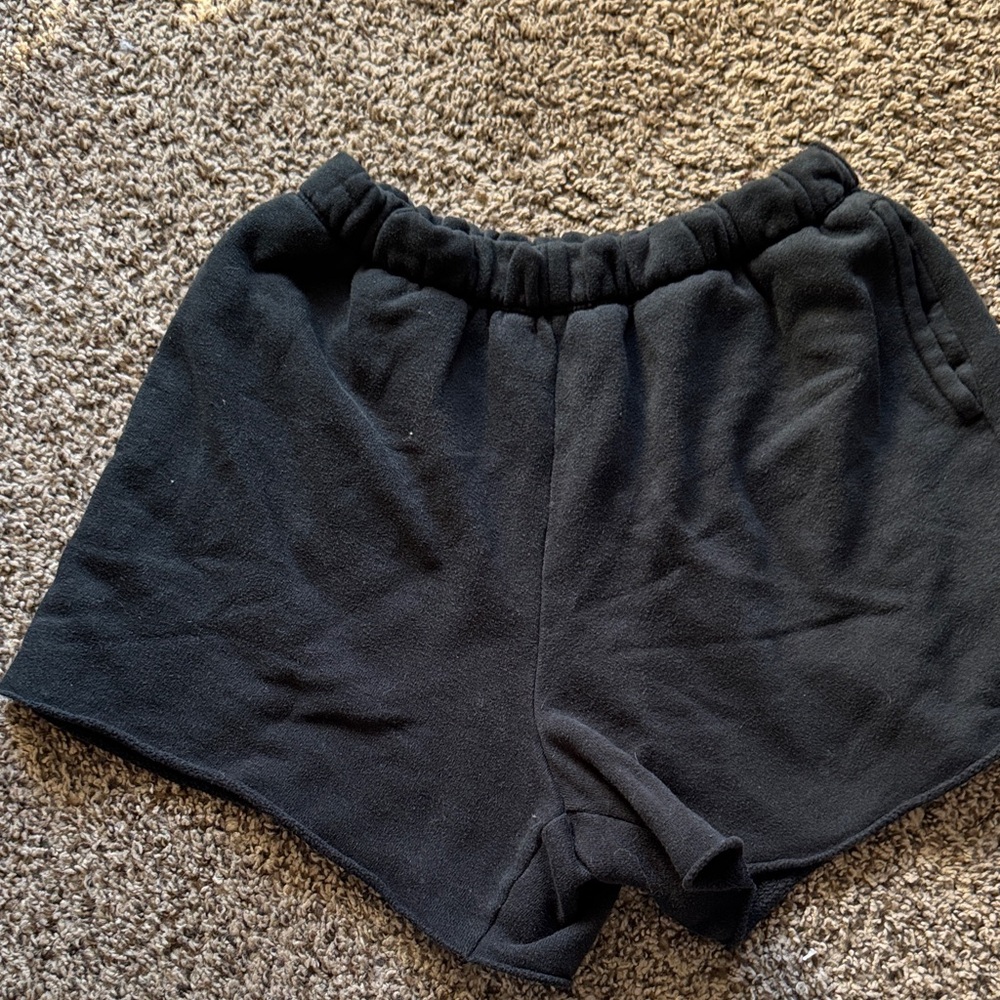 Aerie Black Athletic Shorts